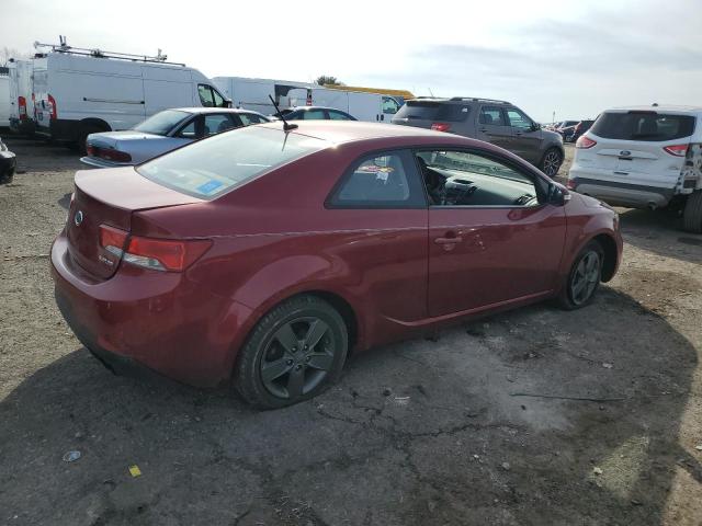 KNAFU6A22A5115296 - 2010 KIA FORTE EX MAROON photo 3