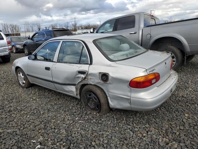 1Y1SK52801Z437153 - 2001 CHEVROLET GEO PRIZM BASE SILVER photo 2