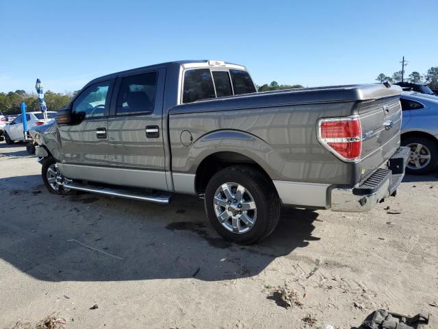 1FTFW1CF9DFD23299 - 2013 FORD F150 SUPERCREW GRAY photo 2