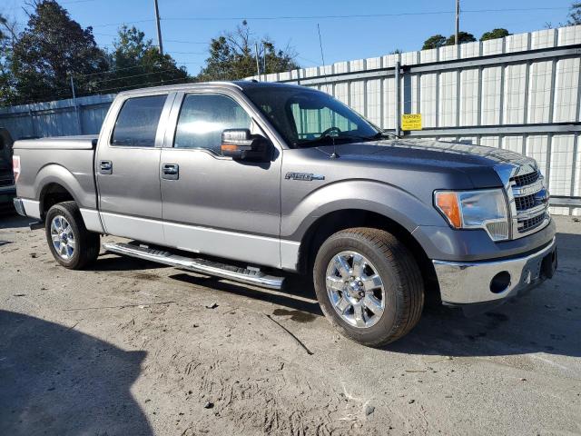 1FTFW1CF9DFD23299 - 2013 FORD F150 SUPERCREW GRAY photo 4