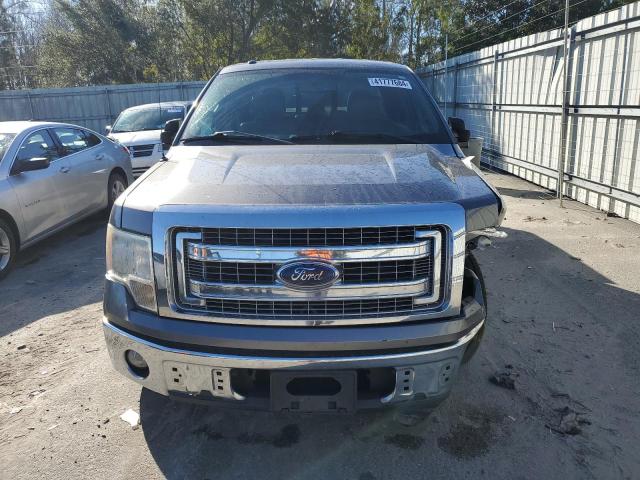 1FTFW1CF9DFD23299 - 2013 FORD F150 SUPERCREW GRAY photo 5
