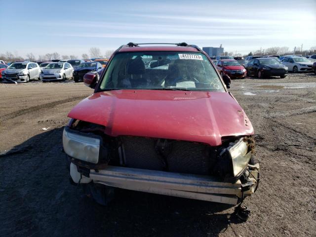 JF1SG67697H711621 - 2007 SUBARU FORESTER 2.5X LL BEAN RED photo 5