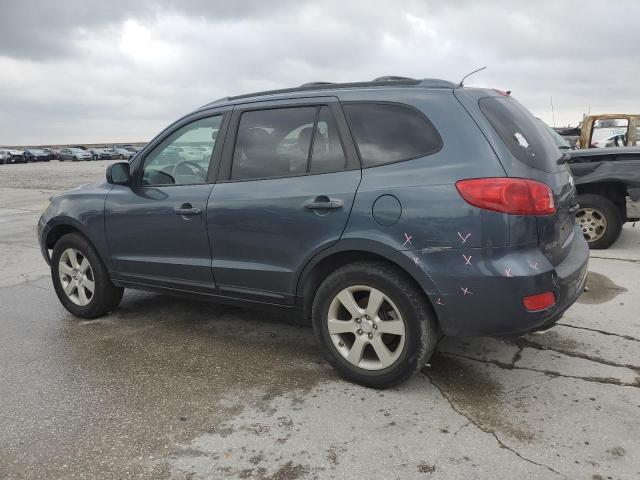 5NMSH13E77H063413 - 2007 HYUNDAI SANTA FE SE BLUE photo 2