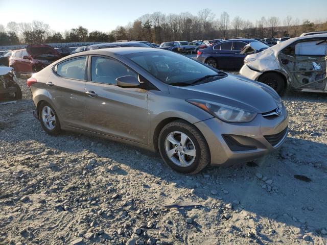 5NPDH4AE8EH529993 - 2014 HYUNDAI ELANTRA SE GRAY photo 4