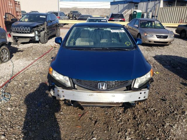 2HGFG3B57CH529642 - 2012 HONDA CIVIC LX BLUE photo 5