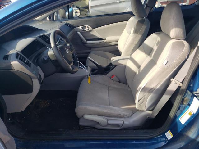 2HGFG3B57CH529642 - 2012 HONDA CIVIC LX BLUE photo 7