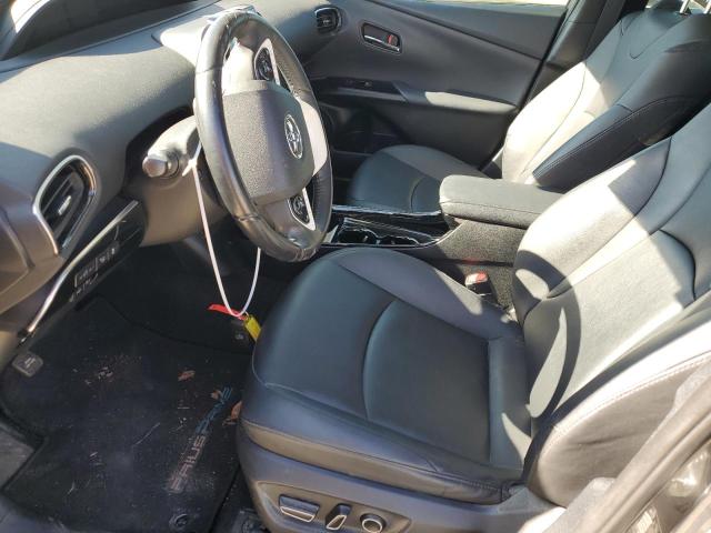 JTDKARFP5J3083116 - 2018 TOYOTA PRIUS PRIM ნაცრისფერი ფოტო 7