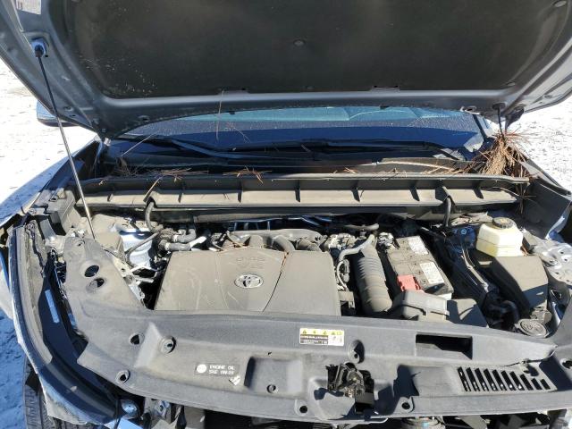5TDHZRAH1LS011494 - 2020 TOYOTA HIGHLANDER XLE GRAY photo 12