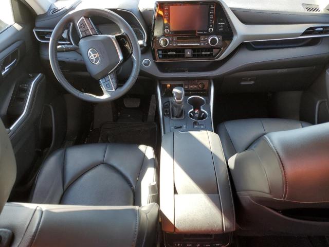 5TDHZRAH1LS011494 - 2020 TOYOTA HIGHLANDER XLE GRAY photo 8