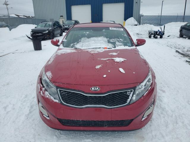 KNAGM4A70F5550572 - 2015 KIA OPTIMA LX RED photo 5