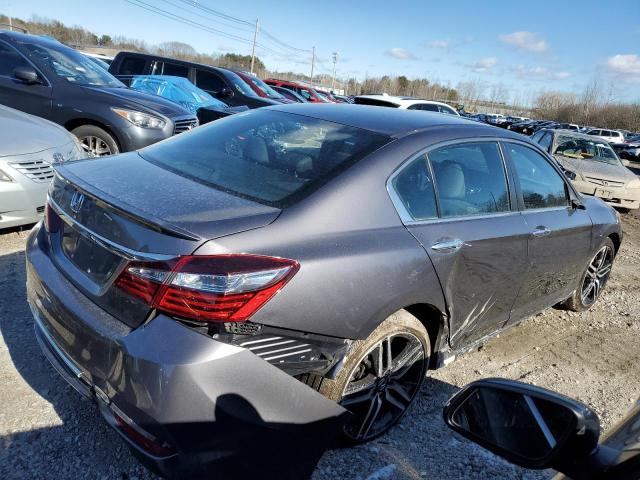 1HGCR2F57HA277236 - 2017 HONDA ACCORD SPORT GRAY photo 3