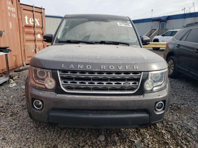 SALAC2V61GA842427 - 2016 LAND ROVER LR4 გრაფიტი ფოტო 5