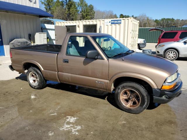 1GCCS145928213682 - 2002 CHEVROLET S TRUCK S10 TAN photo 4