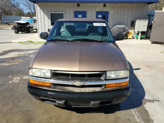 1GCCS145928213682 - 2002 CHEVROLET S TRUCK S10 TAN photo 5