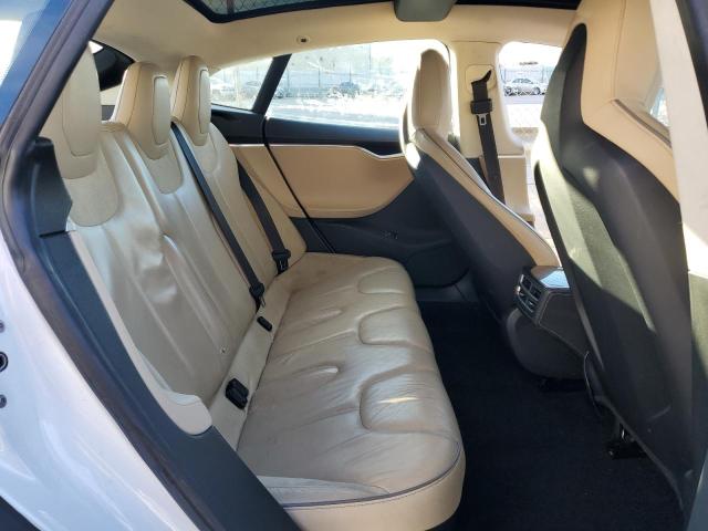 5YJSA1H18EFP63871 - 2014 TESLA MODEL S 白色 照片 10
