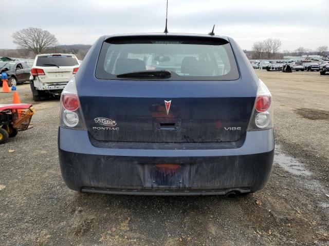 5Y2SP67079Z435894 - 2009 PONTIAC VIBE BLUE photo 6