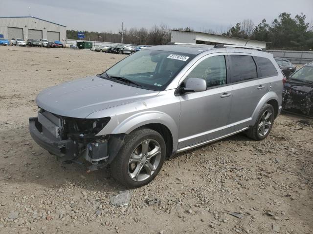 3C4PDCGGXHT613295 - 2017 DODGE JOURNEY CROSSROAD SILVER photo 1