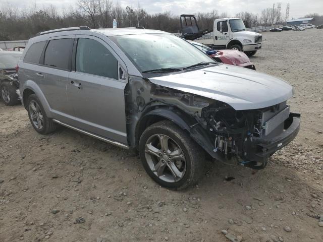 3C4PDCGGXHT613295 - 2017 DODGE JOURNEY CROSSROAD SILVER photo 4