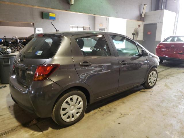 VNKKTUD34HA072960 - 2017 TOYOTA YARIS L GRAY photo 3