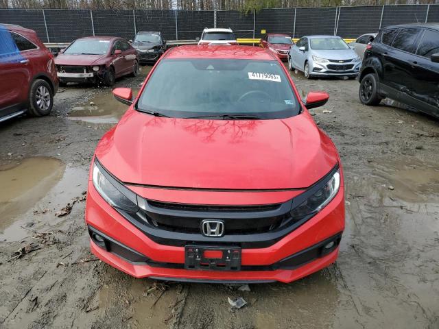 2HGFC2F87KH536082 - 2019 HONDA CIVIC SPORT Rojo foto 5