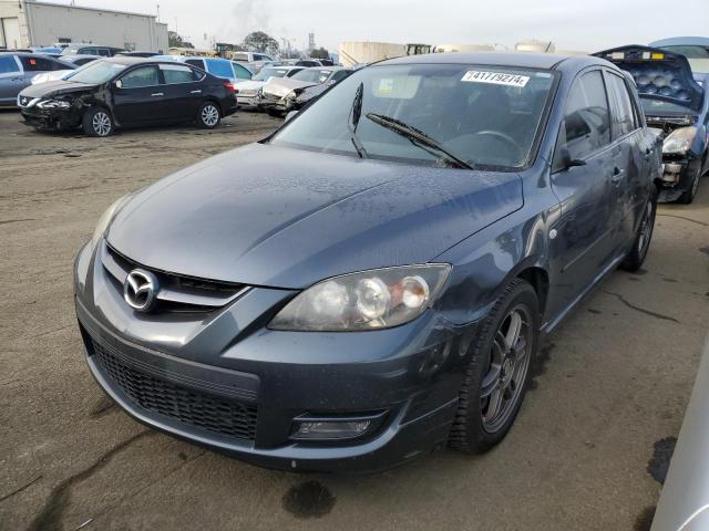 JM1BK34M881150364 - 2008 MAZDA SPEED 3 GRAY photo 1