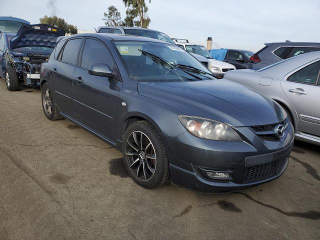 JM1BK34M881150364 - 2008 MAZDA SPEED 3 GRAY photo 4