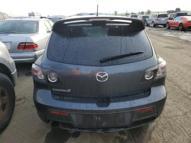 JM1BK34M881150364 - 2008 MAZDA SPEED 3 GRAY photo 6