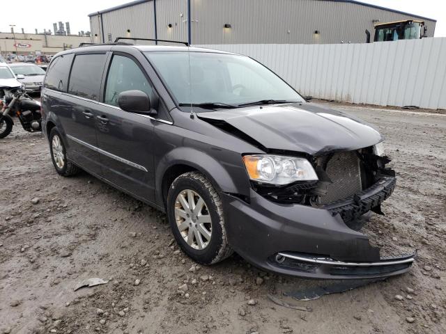 2C4RC1BG6GR141265 - 2016 CHRYSLER TOWN & COU TOURING GRAY photo 4