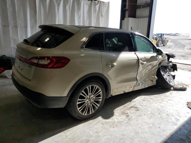 2LMTJ8LR3GBL83346 - 2016 LINCOLN MKX RESERVE Qızıl foto 3