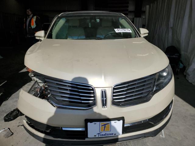 2LMTJ8LR3GBL83346 - 2016 LINCOLN MKX RESERVE Qızıl foto 5