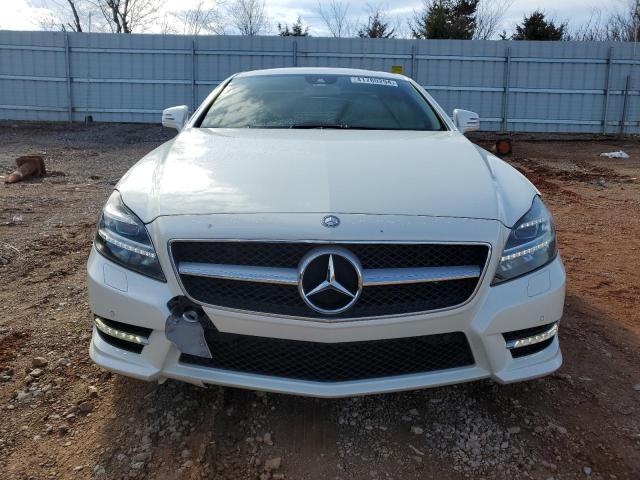 WDDLJ7DB0CA011020 - 2012 MERCEDES-BENZ CLS 550 WHITE photo 5