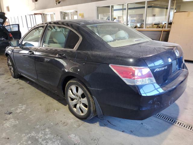 1HGCP26708A117366 - 2008 HONDA ACCORD EX BLACK photo 2