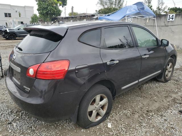 JN8AS5MV0DW649290 - 2013 NISSAN ROGUE S BLACK photo 3