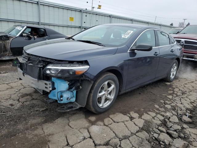 1G1ZB5ST8JF251636 - 2018 CHEVROLET MALIBU LS BLUE photo 1