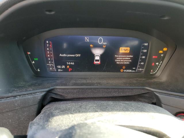 1HGCY1F34PA005124 - 2023 HONDA ACCORD EX GRAY photo 9