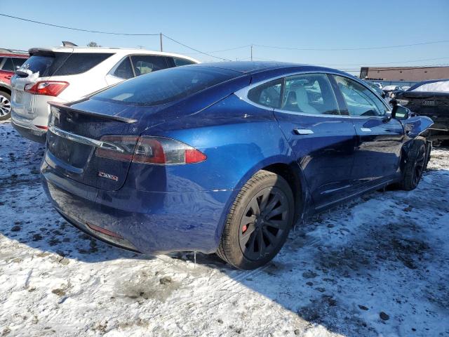 5YJSA1E4XJF268189 - 2018 TESLA MODEL S BLUE photo 3