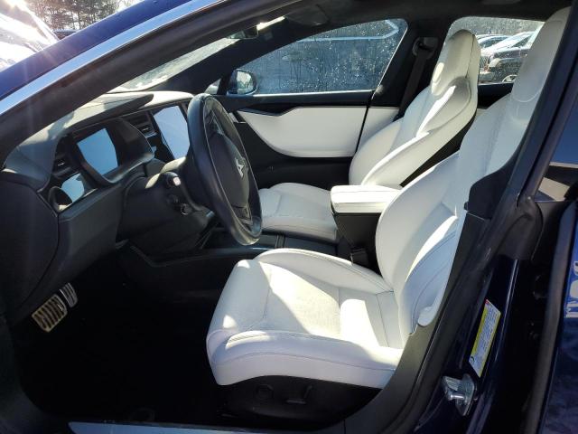 5YJSA1E4XJF268189 - 2018 TESLA MODEL S BLUE photo 7