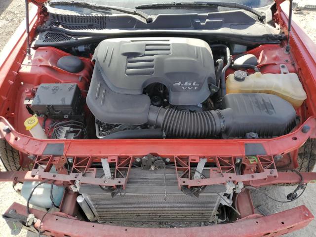 2C3CDZAG8KH676961 - 2019 DODGE CHALLENGER SXT RED photo 11