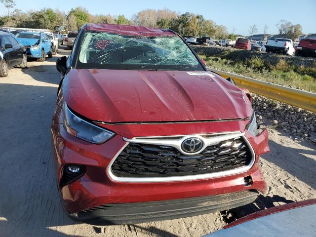 5TDZZRAH4NS093261 - 2022 TOYOTA HIGHLANDER L RED photo 5