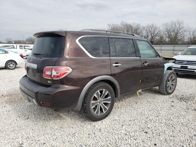 JN8AY2ND4L9108713 - 2020 NISSAN ARMADA SV BROWN photo 3