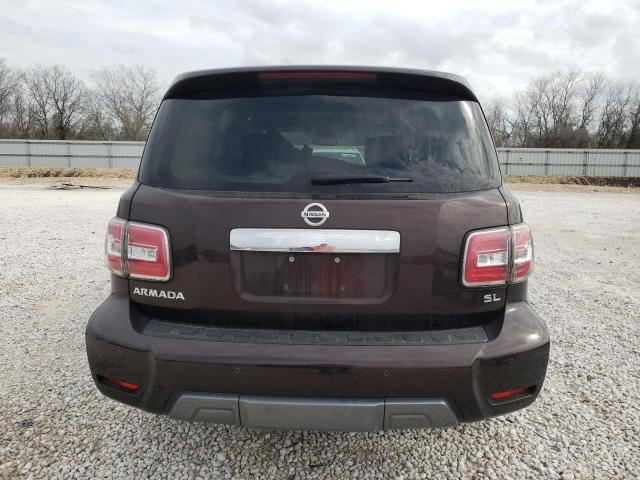 JN8AY2ND4L9108713 - 2020 NISSAN ARMADA SV BROWN photo 6