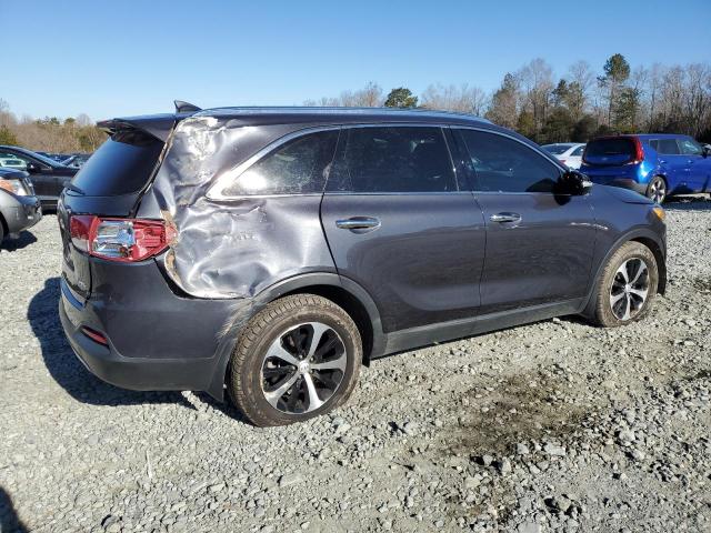 5XYPH4A5XHG251266 - 2017 KIA SORENTO EX GRAY photo 3