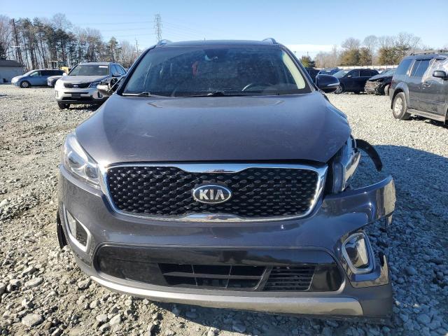 5XYPH4A5XHG251266 - 2017 KIA SORENTO EX GRAY photo 5