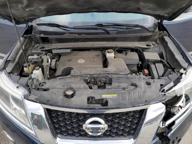 5N1AR2MM7DC642332 - 2013 NISSAN PATHFINDER S BLUE photo 12