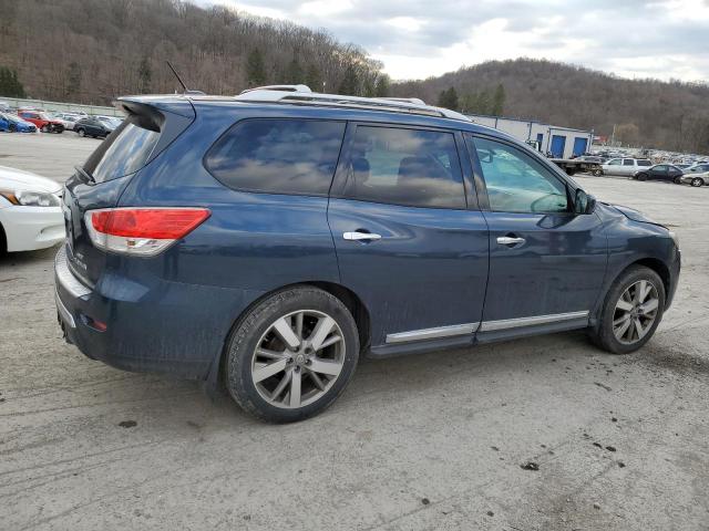 5N1AR2MM7DC642332 - 2013 NISSAN PATHFINDER S BLUE photo 3