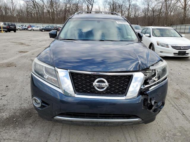 5N1AR2MM7DC642332 - 2013 NISSAN PATHFINDER S BLUE photo 5