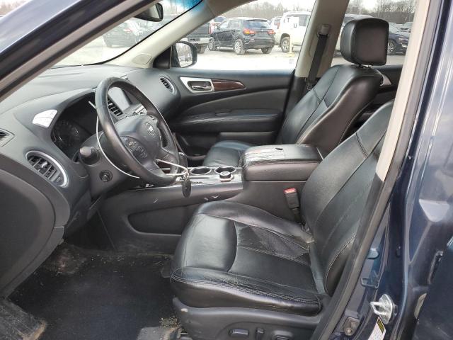 5N1AR2MM7DC642332 - 2013 NISSAN PATHFINDER S BLUE photo 7