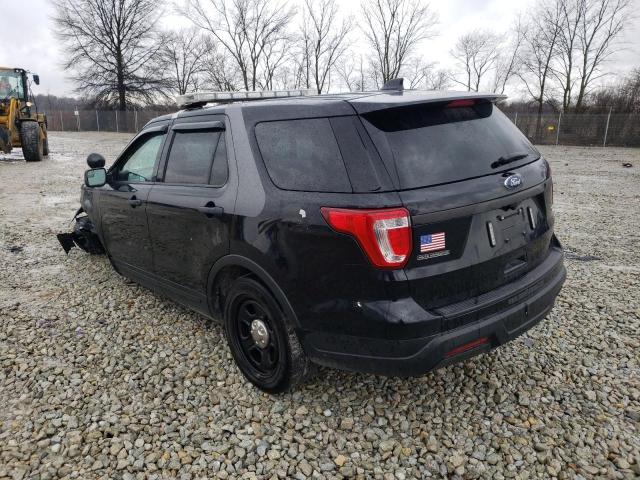 1FM5K8AR9JGA44059 - 2018 FORD EXPLORER POLICE INTERCEPTOR BLACK photo 2