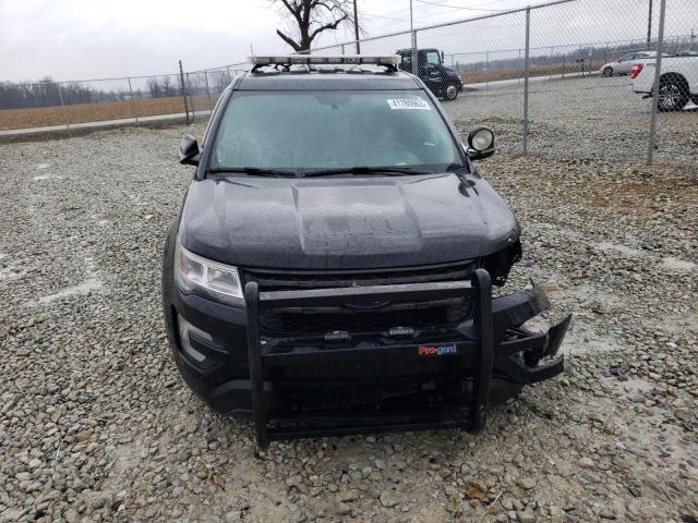 1FM5K8AR9JGA44059 - 2018 FORD EXPLORER POLICE INTERCEPTOR BLACK photo 5