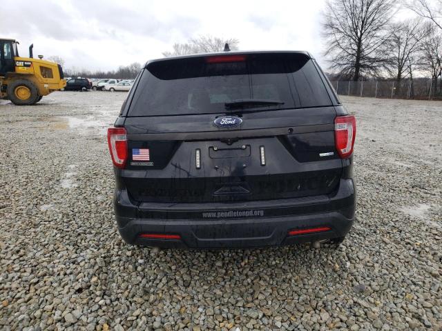 1FM5K8AR9JGA44059 - 2018 FORD EXPLORER POLICE INTERCEPTOR BLACK photo 6